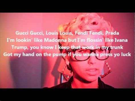 gucci gucci louis louis lyrics|Gucci Gucci lyrics by Kreayshawn, 5 meanings, official 2024 song .